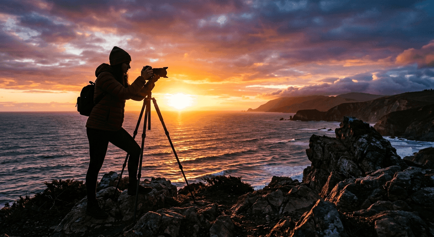 How to Master the Best Camera Settings for Dramatic Sunrise Silhouettes
