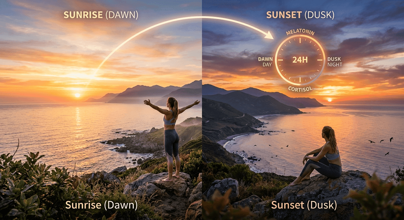 Why Human Circadian Rhythms Are Naturally Synced to Sunrise and Sunset